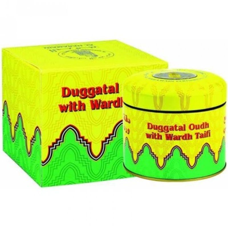 Al Haramain Perfumes Bukhoor Duggatal Oudh with Wardh Taifi