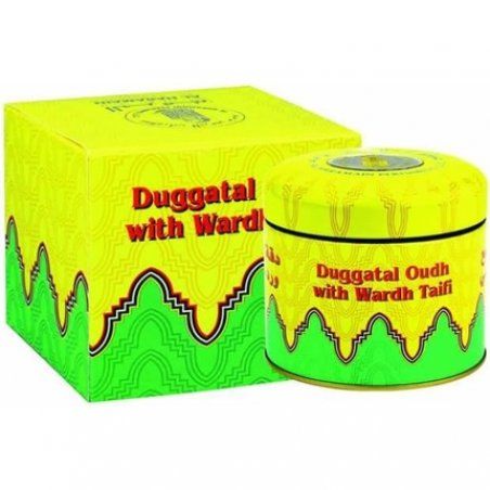 Al Haramain Perfumes Bukhoor Duggatal Oudh with Wardh Taifi