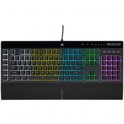 Corsair K55 RGB PRO keyboard USB QWERTY UK English Black