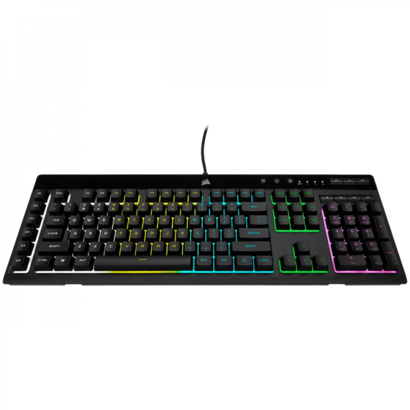 Corsair K55 RGB PRO clavier USB QWERTY Anglais britannique Noir