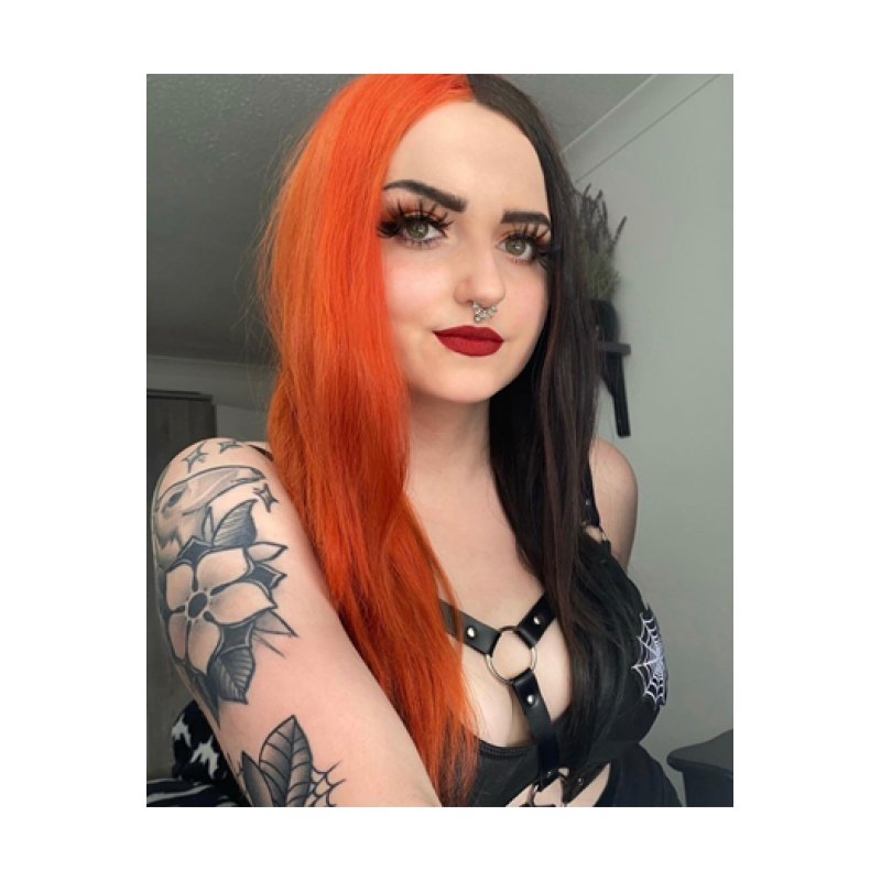 CRAZY COLOR Coral Red 100 ml