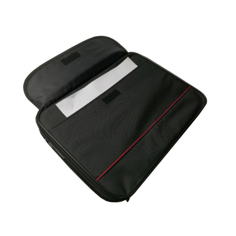 Spire 15.6" Laptop Carry Case, Black with front Storage Pocket