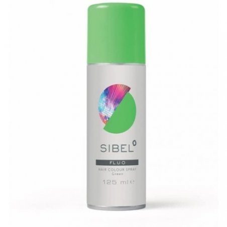 Sibel Fluorescent Hair Color Spray Green 125g