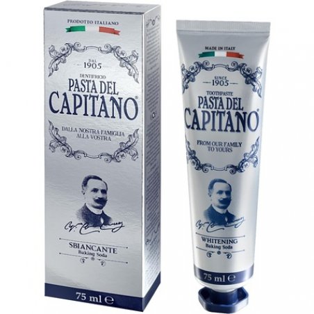 Pasta del Capitano 1905 Whitening Baking Soda Toothpaste 75ml
