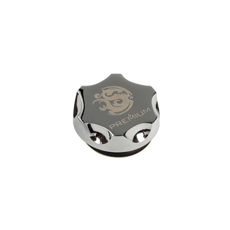 Bitspower Premium Verschlussstopfen G1/4 Zoll - silber glänzend