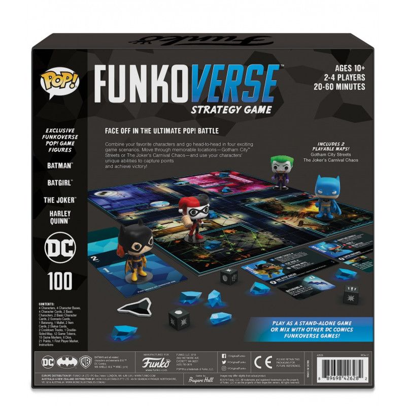 DC COMICS - Funko compatibleverse 100 - Jeu de Base 'FR'