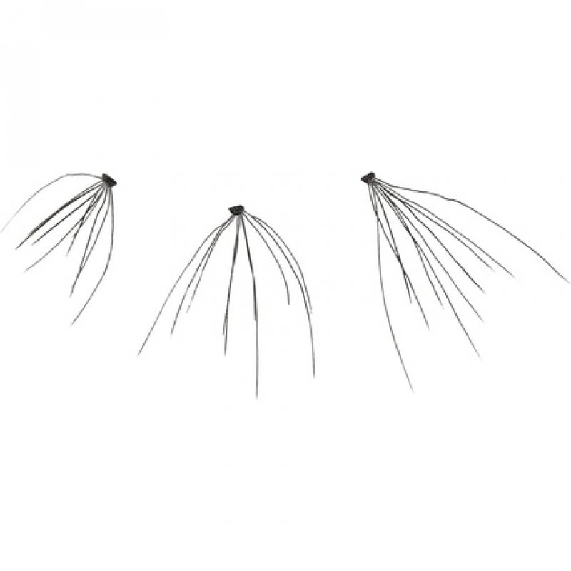KISS Haute Couture Individual Lash Clusters Natural Premium Lashes Style Luxe Short & Medium Length Mini Knot