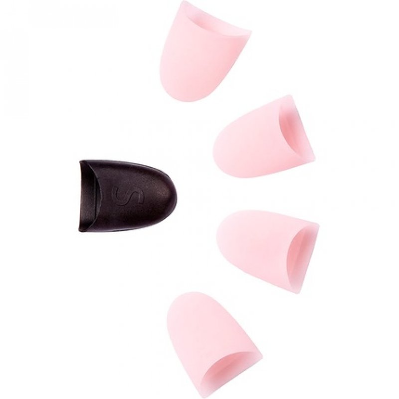 KISS Quick Soak-Off Removal System for Fake Nails and Nail Polish with 10 Reusable Caps and 20 Disposable Foam Pads and