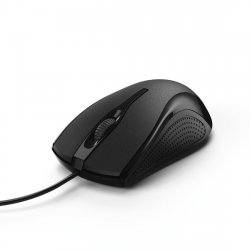 Hama MC-200 Wired Optical Mouse, 1000 DPI, USB, 3 Buttons, Black