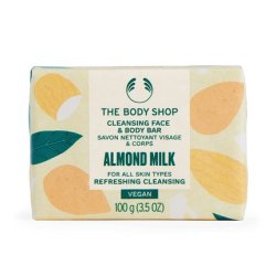 The Body Shop Almond Milk Cleansing Face & Body Bar 100g