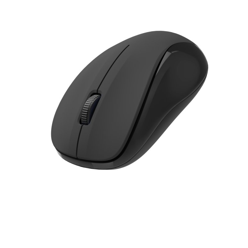 Hama MW-300 V2 Wireless Optical Mouse, 3 Buttons, 1200 DPI, Black