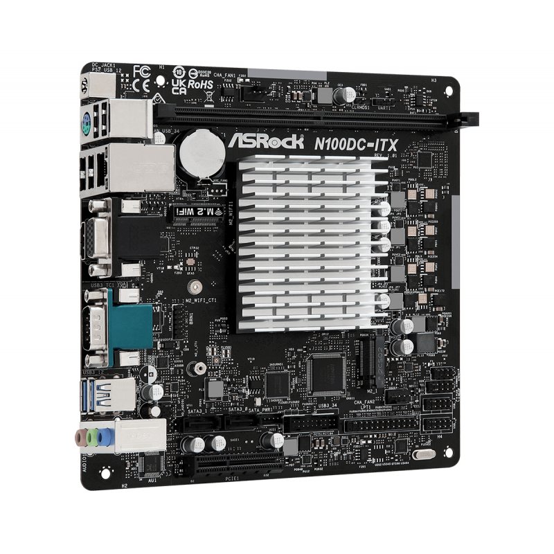 Asrock N100DC-ITX NA (CPU intégré) mini ITX