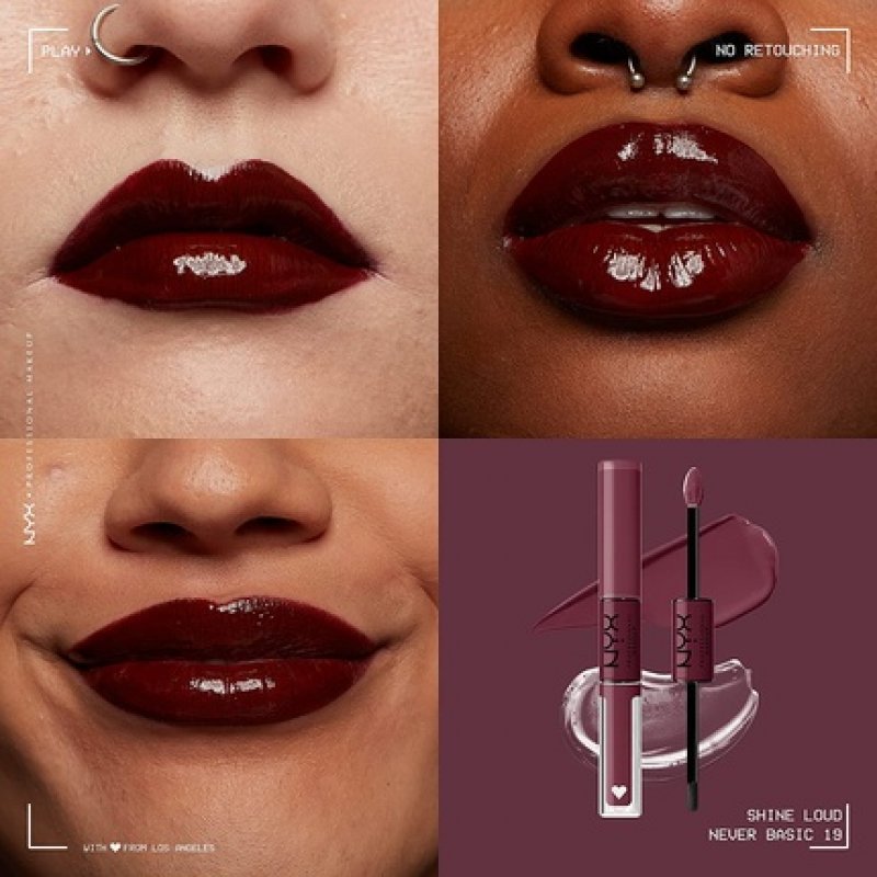 NYX Professional Makeup High Pigment Shine Loud Lip Gloss