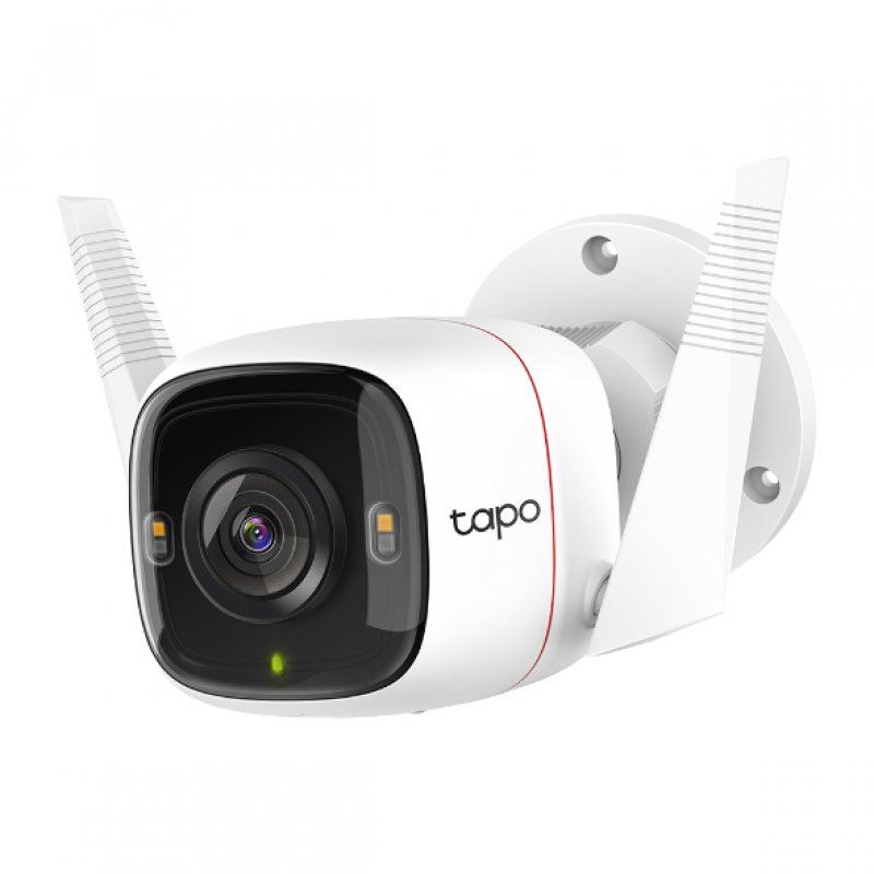 TP-LINK (TAPO C320WS) Outdoor Security Wi-Fi Camera, Wired/Wireless, Ultra HD, Night Vision, Motion Detection, Alarms,