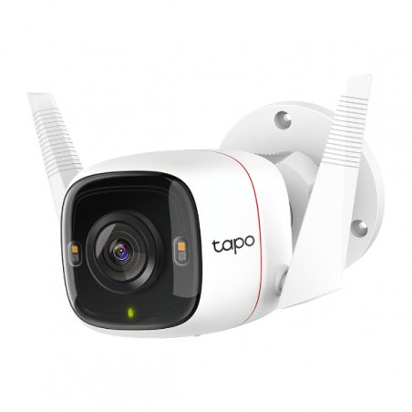 TP-LINK (TAPO C320WS) Outdoor Security Wi-Fi Camera, Wired/Wireless, Ultra HD, Night Vision, Motion Detection, Alarms,