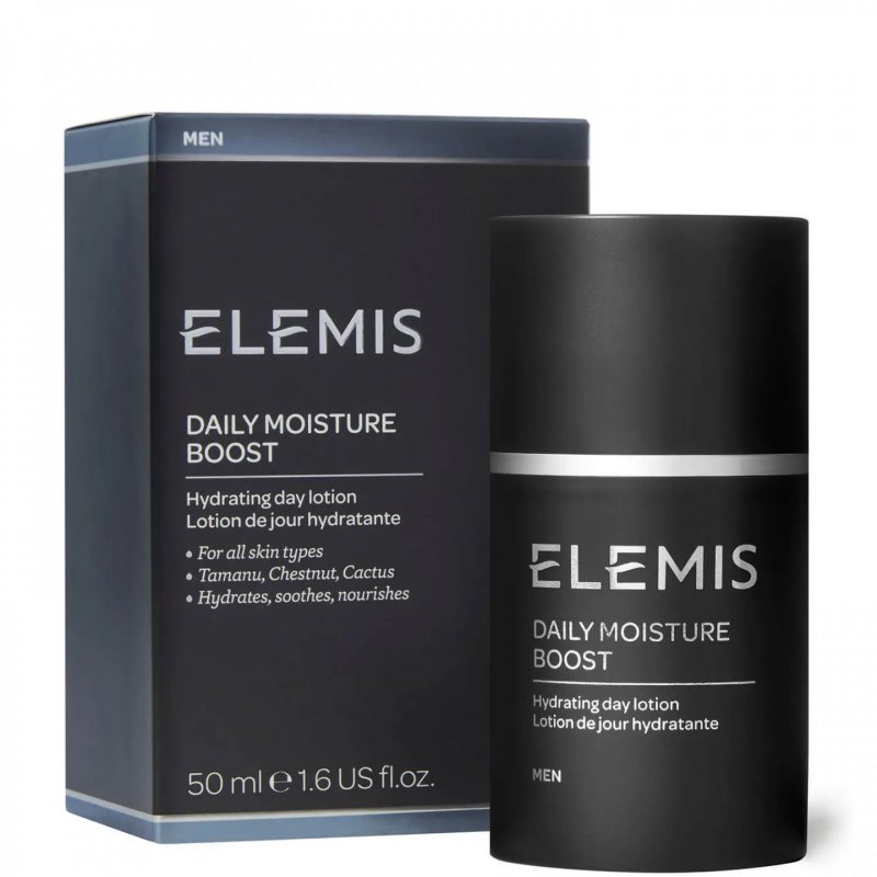 Elemis Daily Moisture Boost crème hydratante pour le visage Hommes 50 ml