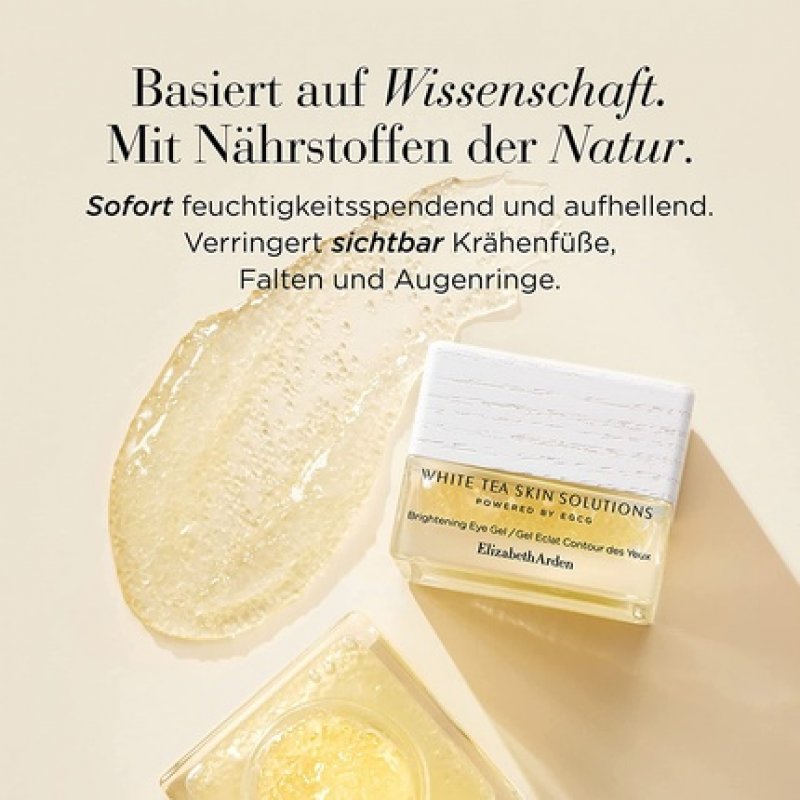 White Tea Skin Solutions Brightening Eye Gel 15ml