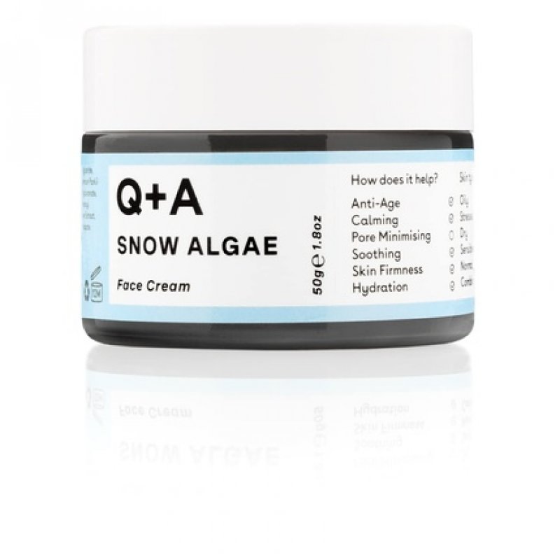 Q A Snow Algae Intensive Face Cream Helps Renew and Replenish Your Complexion 50g