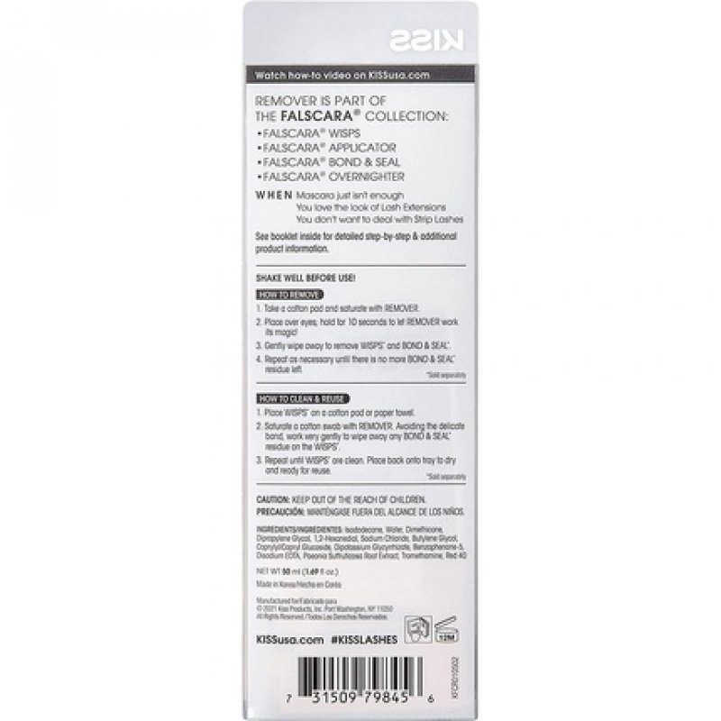 KISS Falscara Eyelash Remover