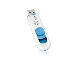 ADATA C008 lecteur USB flash 16 Go USB Type-A 2.0 Bleu, Blanc