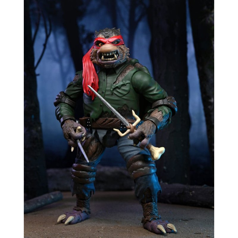Universal Monsters x Teenage Mutant Ninja Turtles figurine Ultimate Raphael as The Wolfman 18 cm