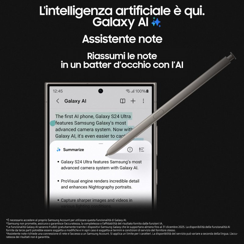 Samsung Galaxy S24 Ultra 17,3 cm (6.8") Double SIM 5G USB Type-C 12 Go 256 Go 5000 mAh Jaune