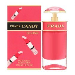 Prada Candy Gloss Eau De Toilette Spray New In Box 1.7oz/50ml