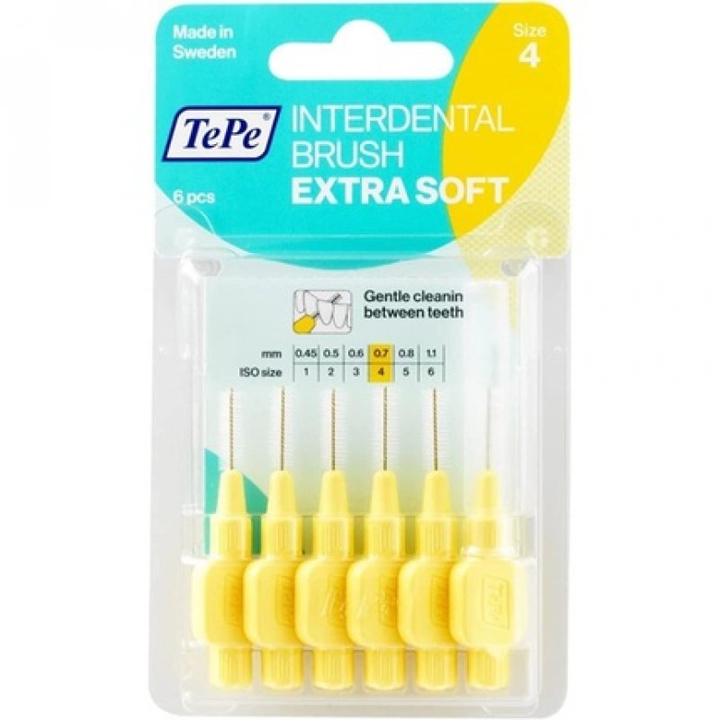 TePe Scov XSOFT Yellow 0.7