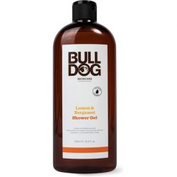 Bulldog Lemon and Bergamot Shower Gel Fresh and Revitalizing Body Wash 500ml