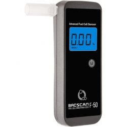 BACscan F-50 Alcohol Tester Promille Breathalyzer LCD