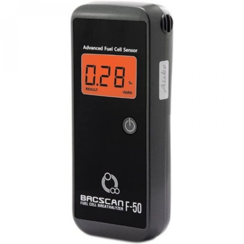 BACscan F-50 Alcohol Tester Promille Breathalyzer LCD