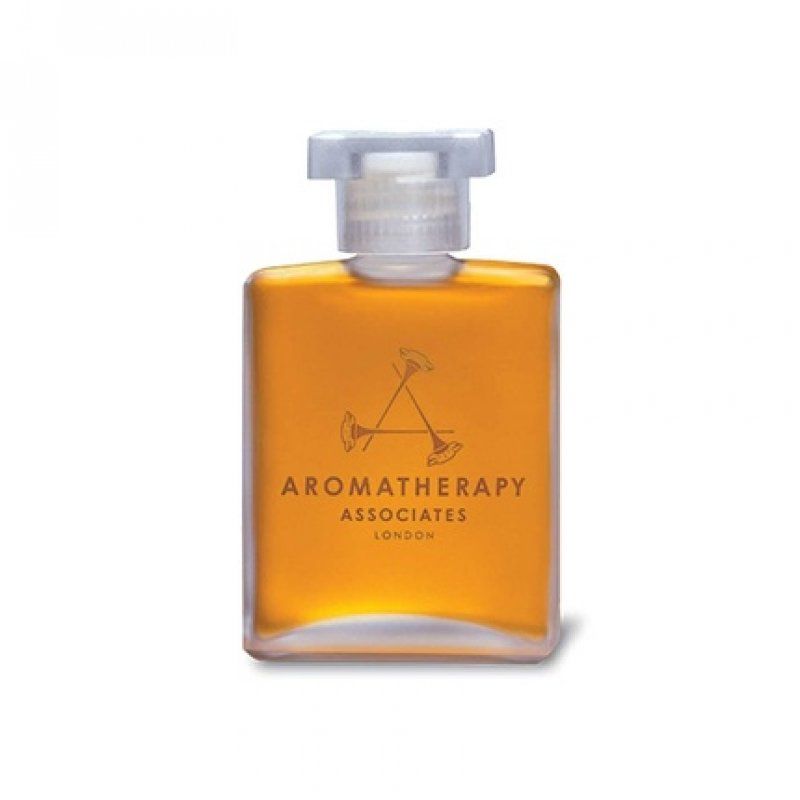 Aromatherapy Associates Deep Relax Bath and Shower Oil 55ml with Earthy Vetiver, Calming Chamomile, and Soothing