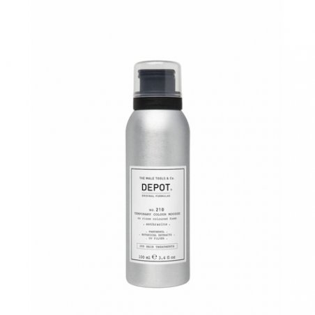 DEPOT 210 Temporary Colour Mousse 100ml Anthracite