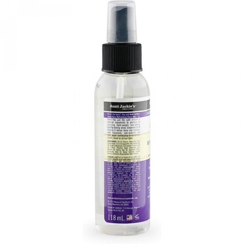 Aunt Jackie's Grapeseed Shine Boss Refreshing Sheen Mist 4oz