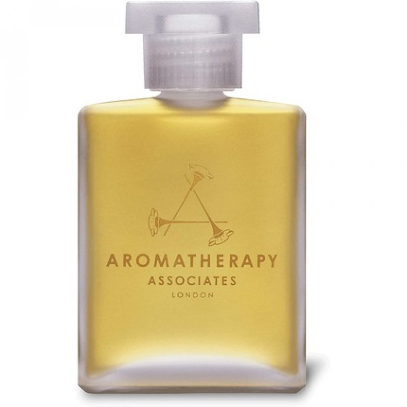 Aromatherapy Associates Revive Evening Bath and Shower Oil 55ml - Essential Oil Cleanser with Ylang-Ylang, Patchouli,