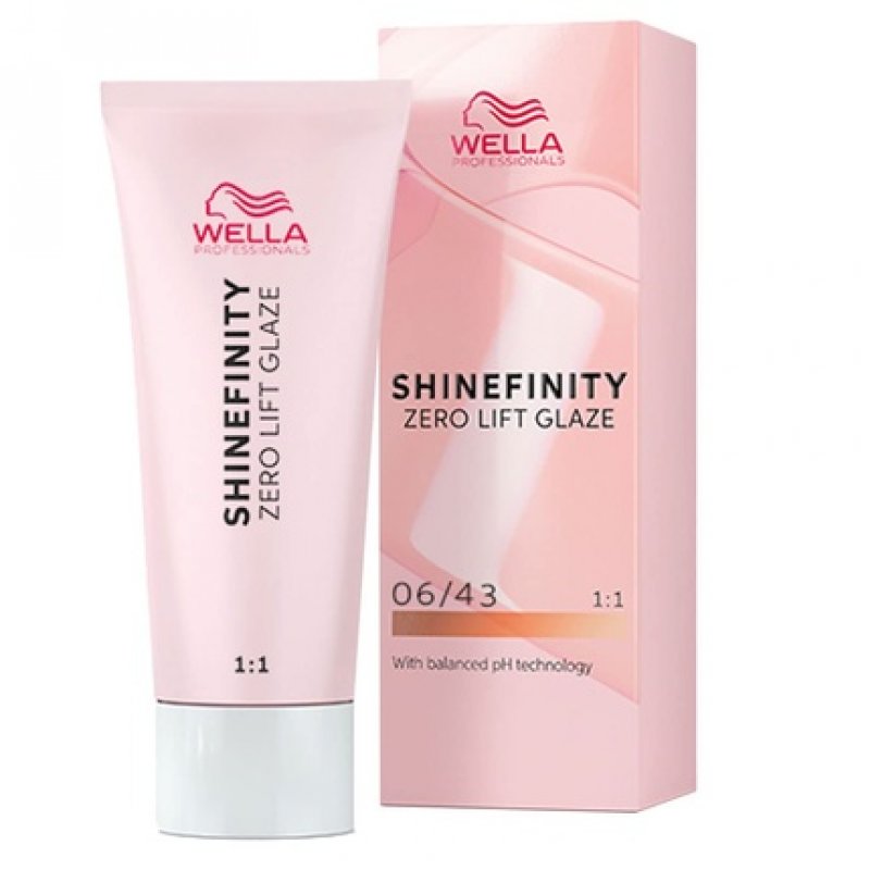 Wella Professionals ShineFinity Zero Lift Glaze 06/43 Copper Sunset Hair Color