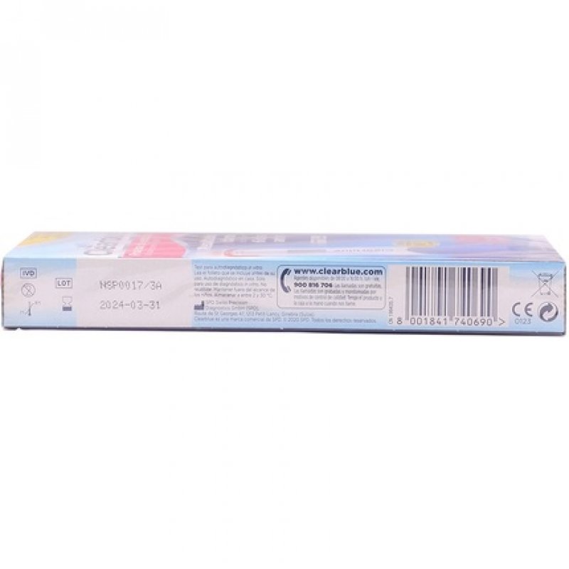 Clearblue Ultra-Temp Digital Pregnancy Test 1 Pack