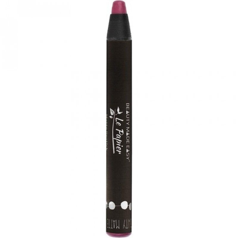 Beauty Made Easy Le Papier Purple Vegan Matte Lipstick Cerise 6g