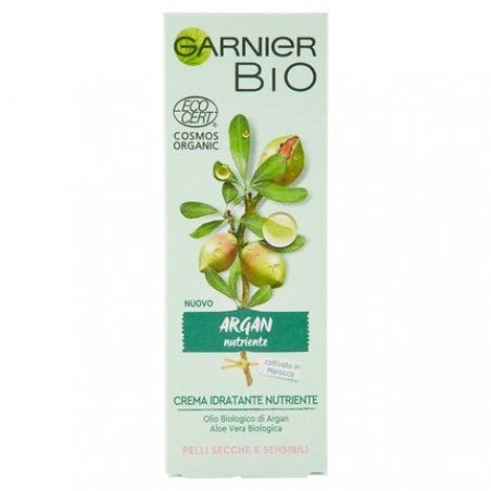 Garnier Bio Argan Face Cream for Natural Face Moisturizing and Nourishing Argan Formula for Dry or Sensitive Skin 50ml