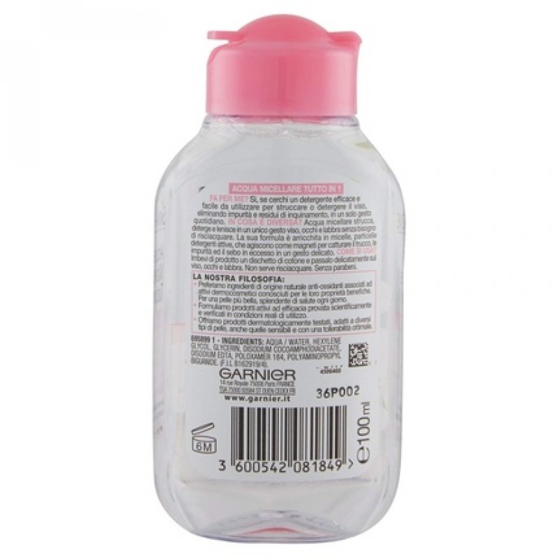 Garnier Skinactive Micellar Water Cleanser for Sensitive Skin 100ml