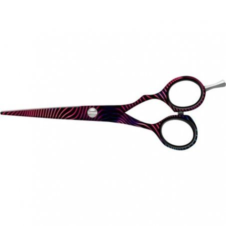 JAGUAR White Line Pastel Plus Offset Hairdressing Scissors 5.5-Inch Coral