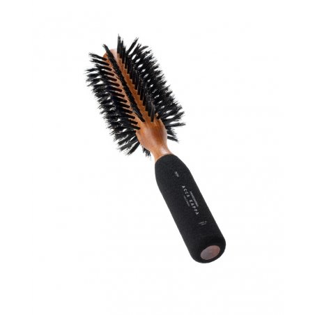 Acca Kappa Mogano Kotibè Adult Round hairbrush Black, Wood 1 pc(s)