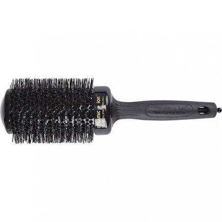 Olivia Garden Ceramic Plus Ion Brush Black Number 55/75 Ø55mm