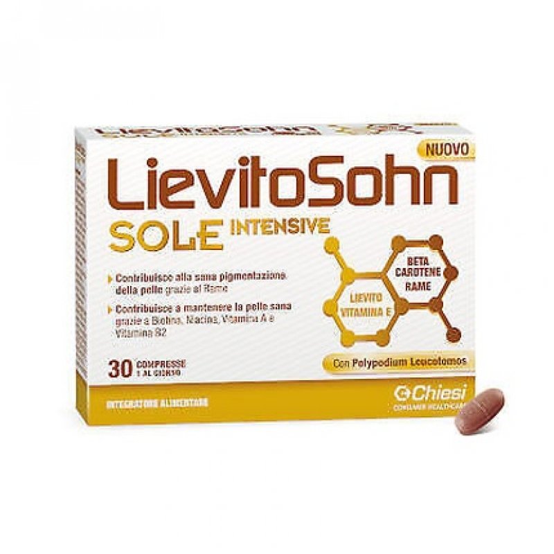 Chiesi LievitoSohn Sole Intensive Sun Protection 30 Tablets