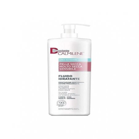 Dermovitamina Calmilene Moisturizing Face and Body Fluid 500ml