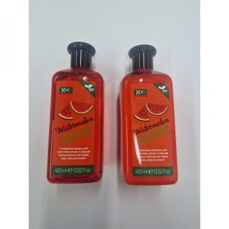 XHC Watermelon Volumizing Vegan Friendly Shampoo/Conditioner 400ml