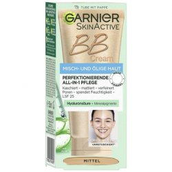 Garnier SkinActive BB Cream All-in-1 Day Care with Hyaluronic Acid and Aloe Vera SPF 25 Medium 50ml