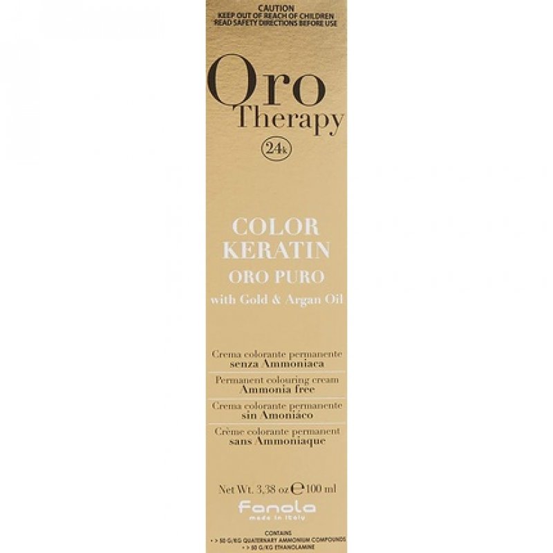 Fanola Oro Therapy Color Keratin 6.31 Dark Blonde Sand 100ml