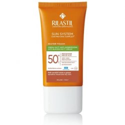 Rilastil Sun System Water Touch Fluid Comfort Moisturizing and Antioxidant Matte Effect SPF 50 for Sensitive Normal