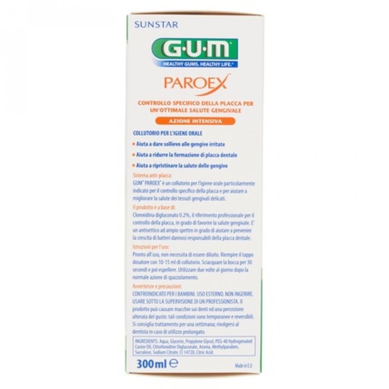 Paroex Chlorhexidine Mouthwash 0.2% 300ml